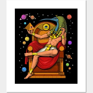 Egyptian God Thoth Posters and Art